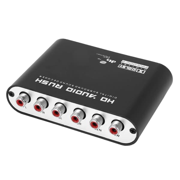 5.1 CH Audio Decoder SPDIF Koaksial Til DTS AC3 Digital For