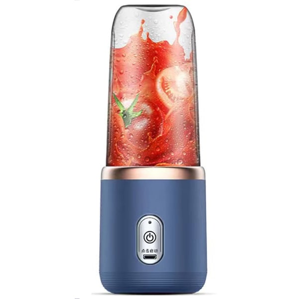 40w bärbar uppladdningsbar automatisk hushållspressare Liten juicekopp i glas Rosa