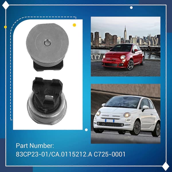 C725 Automatisk transmissionssensor passer til Fiat DCT C725-0001 83CP23-01 CA.0115212.A Black   silver