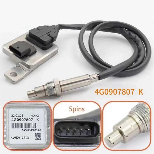 4G0907807K Nox Nitrogen Oxygen Sensor 4G0907807AD til A6 4G2 C7 4GC 4GH A7 4GA 4GF 3.0 TDI Black  Silver