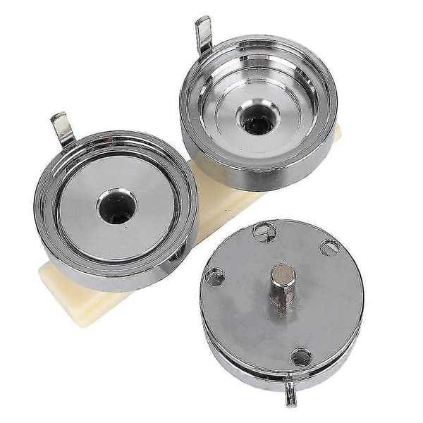 Merkepinneform DIY Knappemaker Hullpresseverktøy Tilbehør 58mm