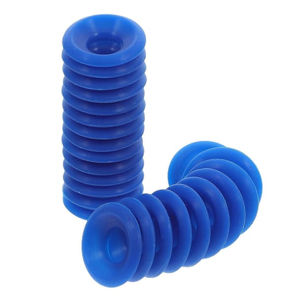 Silikonpackning Vattenflaska Lock Swing Flip Flaska Tätningspackningar För Enzymflaskor Set 24st Blå Blue 2.50X2.50X0.70CM