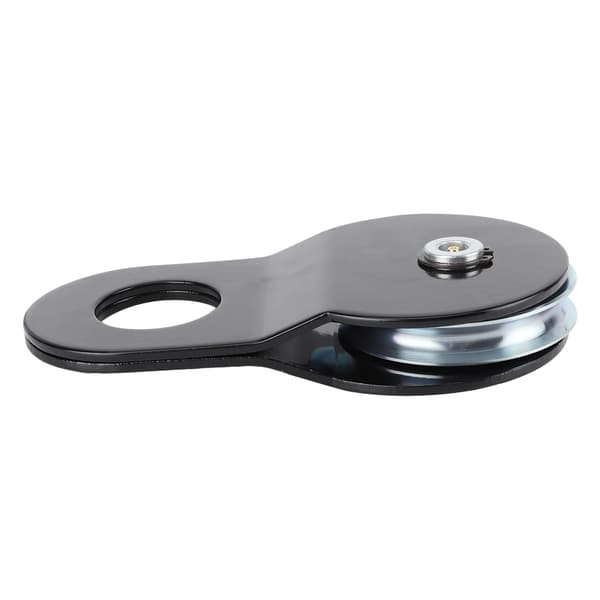 8 ton/17637 lb Snatch Block Pulley Recovery Double Winch Capacity Vehicle Tool Accessory