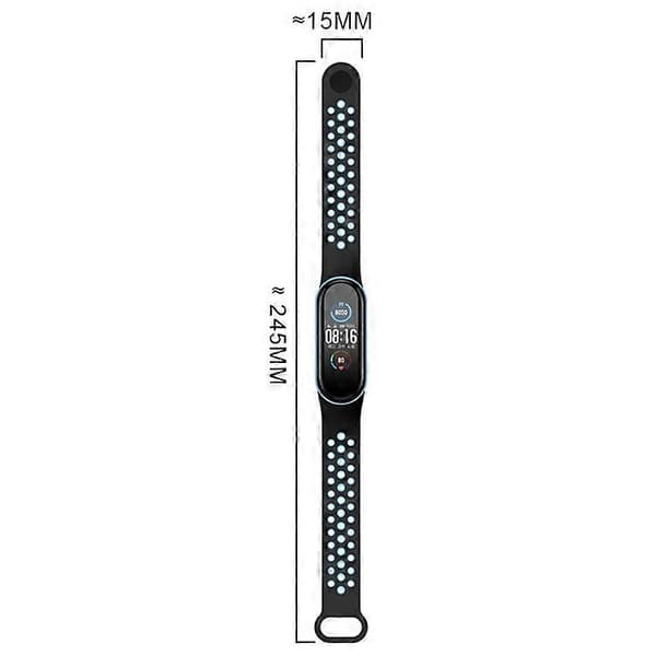 Rem til Xiaomi Mi Band 5 Black Blue