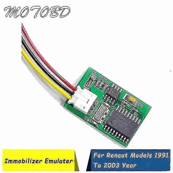 Obd for Renault Immobilizer Emulator ECU Emulerer en immobiliser datastrøm Emulator Immo Alle Renault-modeller 1991 til 2003 år ST1M245