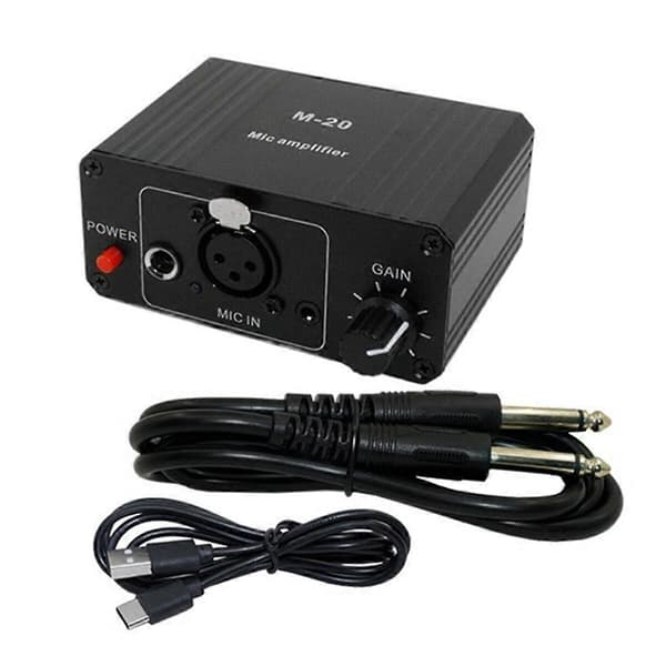 Dynamisk mikrofon kondensatormikrofonforstærker M-20 Audio A