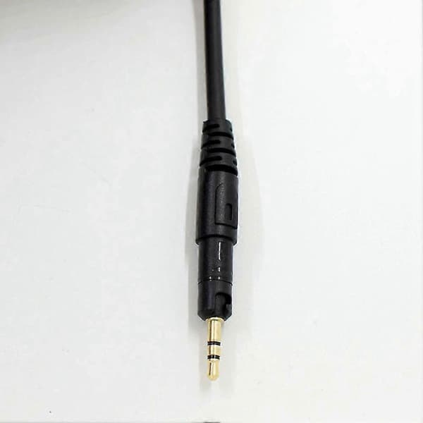 Audio-Technica ATH M50X/M40X Erstatningskabel - Bredt Lydbilde, Høy Renhet, 1,4m Lengde, Svart