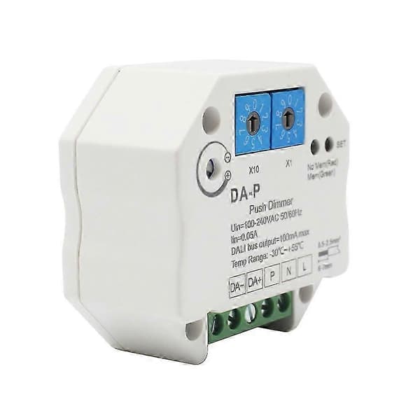 For DALI Push LED Dimmer 110V-240V med minnefunksjon Smart Control