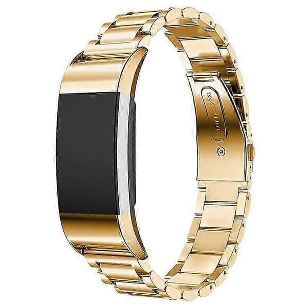 316L Rustfrit Stål Urrem til Fitbit Charge 2 Gold