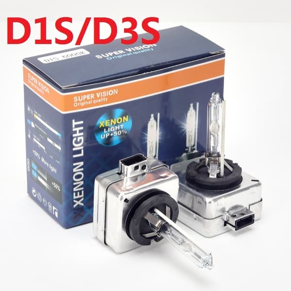 2pcs 6000k xenon D1S D3S car 35w HID D2S D4S headlight bulbs for 12v auto 4300k 8000k 6000K Cold White D2S