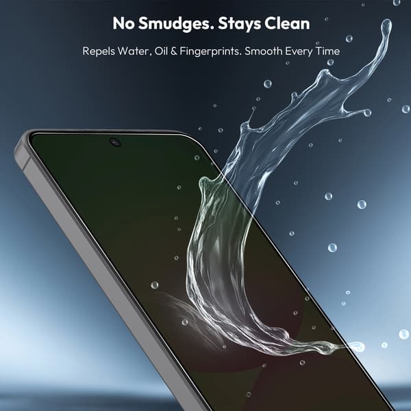 Samsung A56 Privacy Screen Protector 2-pack - Tempered Glass | [Auto Install] - Lens Protector Case