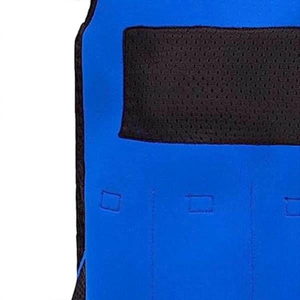 Viktad väst för barn Neopren Portabel med sensoriska behov Barn Andningsbar S Blue M