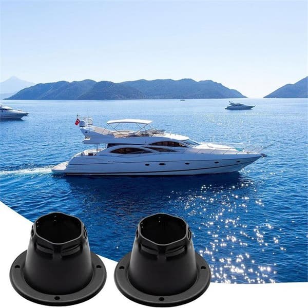 2 kabelkapper til bådpanelstyrekabler, til elektrisk styring af yachter, pontoner og både