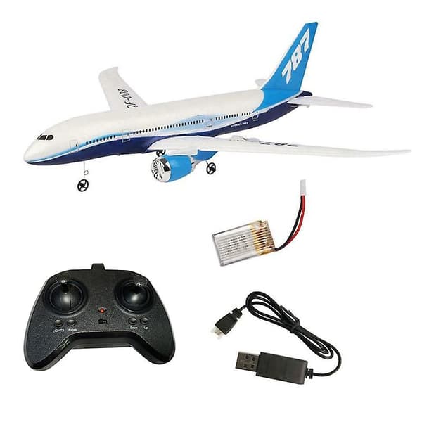 DIY EPP Fjernstyret Fly RC Drone 787 Fastvinget Fly Kit Legetøj One Battery