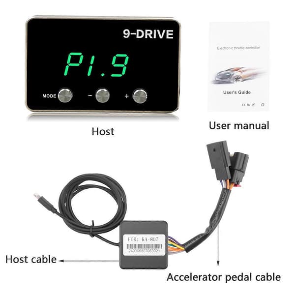 Elektronisk gasspjeldkontroller 9 MODUS Pedalakselerator