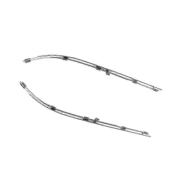 Bakre støtfangerlist for W246 B-Klasse 2012-2018 Silver