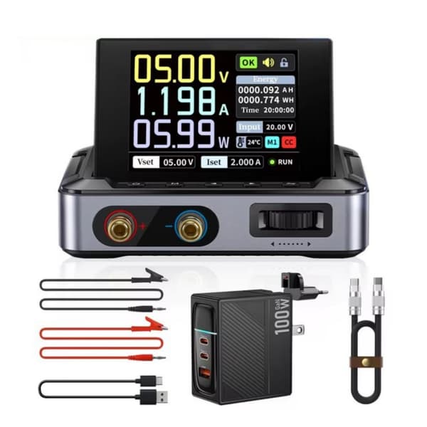 User-friendly Power Supply 30V 5A for Serial Device Connection, Portable Size Standard 0.42