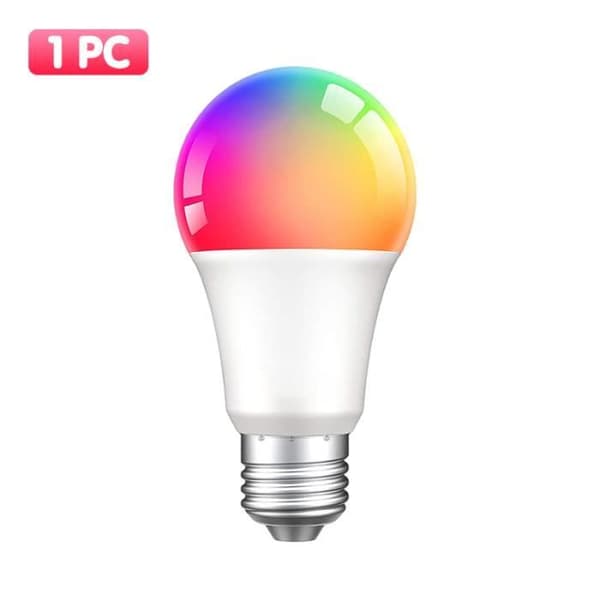LED-pære - Tuya - Zigbee 3.0 - E27 - 15W - Flerfarget - Innendørs