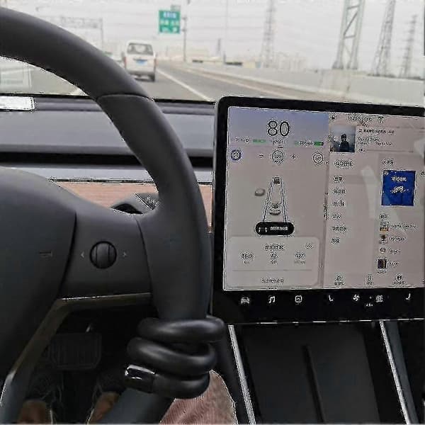 Rattförstärkningsvikt Autopilot Motviktsring För Tesla Model 3/y/.