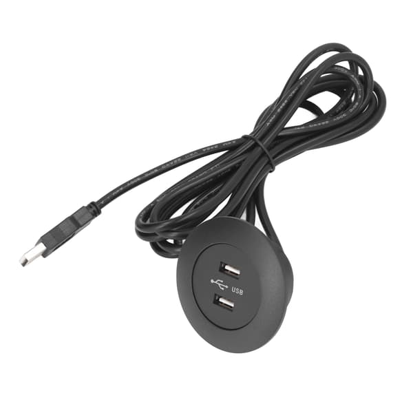 Sofa USB-ladekontakt innfelt montering doble USB-ladeportuttak for hjemmet