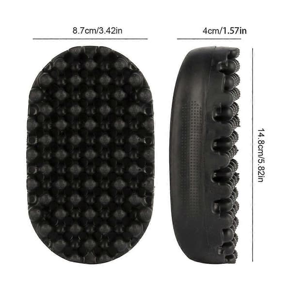 Lockborste, Twist Wave Curls Tool, Lockborste, Twist Styles Kam Svart Black
