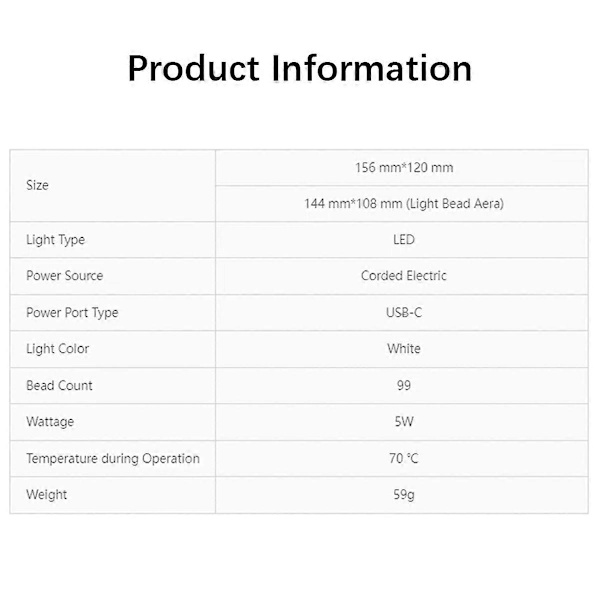 5 pcs for Lithophane Led Panel PLA Basic CMYK Lithophane Package 3D-Print Lithophane Photo DIY-lingling White