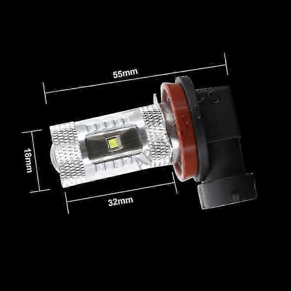 2 X H11 H8 Canbus Ingen Feil Xbd Chips Projektor Led Tåkelys Kjørelys Pære For Bmw 3 E90 E92