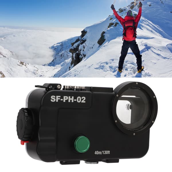 SF-PH-02 Waterproof Phone Case Diving Phone Pouch 40m Underwater Protective Housing for iPhone 12 Pro
