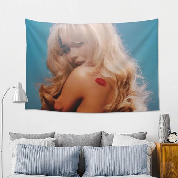 WUGXCOLL Sabrina Carpenter Seinävaate Seinäkoriste Opiskelija-asunnon Seinätaide Lippu Juhlakoriste Banneri Tausta Kodin Sisustus Makuuhuoneeseen Ja Olohuoneeseen Color2 60x40in
