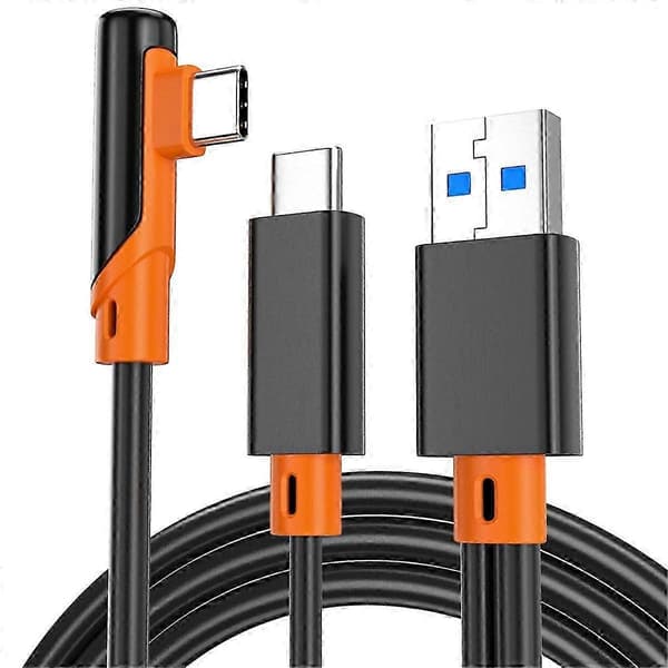 USB3.2 Gen1 VR Link-kabel til Quest 1 2 3/ Neo 3/ 4 Hurtig Opladning 9V 2A 5Gbps USB-C VR Stream Line