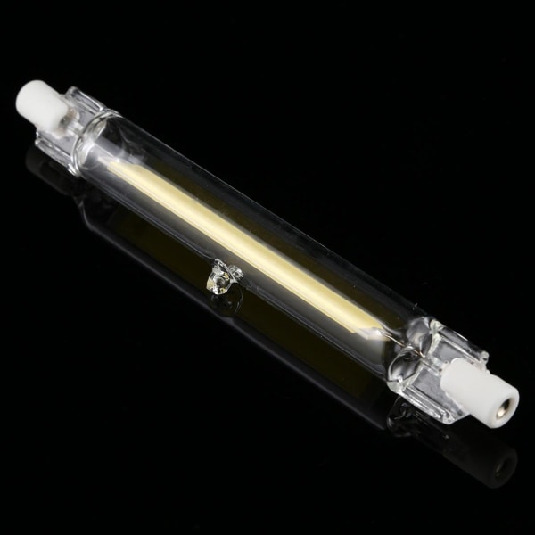 R7S 7W 500LM 118mm COB LED-glasrörslampa byte halogenljusspot vitt ljus