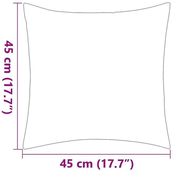 Maison Exclusive - Ulkotyynysarja 4 kpl 45 x 45 cm Harmaa