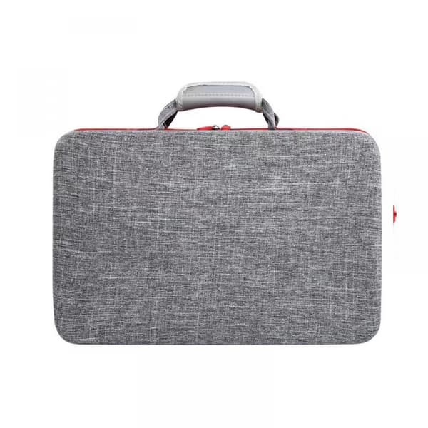 Game Console Storage Bag 5-in-1, Game Console Storage Bag When Going Out, Hand-in-Hand Carry Bag - Silver Grey