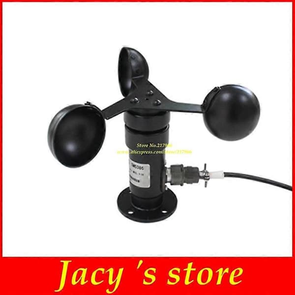 Vindhastighedssensor vindhastighedstransmitter anemometer Aluminiumlegering RS485 Pulscontroller 4-20ma 0-5v 0-5V output
