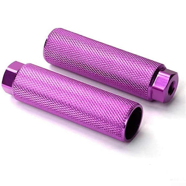 Par Sykkelpinner 100x28MM Tilbehør Aluminiumslegering red