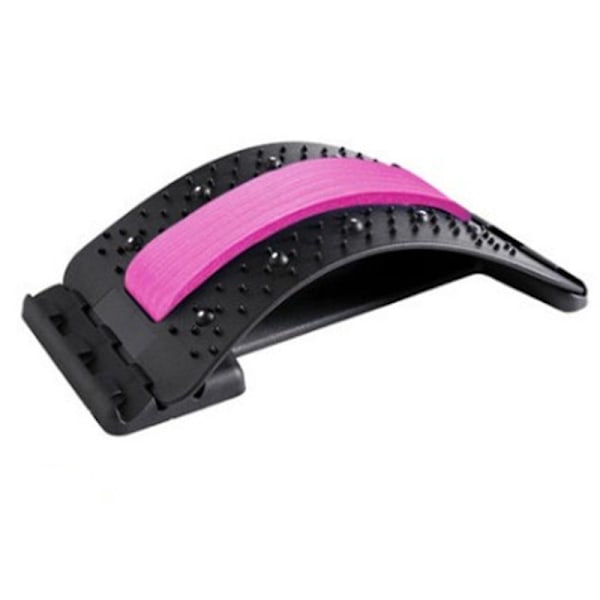 Ryggmassagebår Utrustning Massageverktyg Massageador Magic Stretch Fitness Pink A