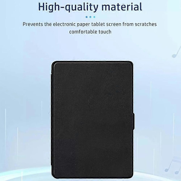 Slimshell Cover til 7\" Kindle Paperwhite (12. generation) 2024 Premium PU Cover rose red