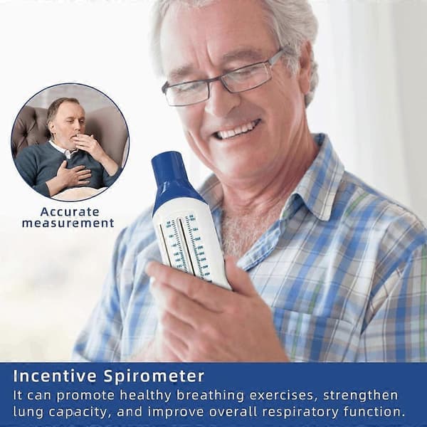 2025 Portabel Peak Flow Meter för Astma & Lungfunktion - Personlig PEF Spirometer
