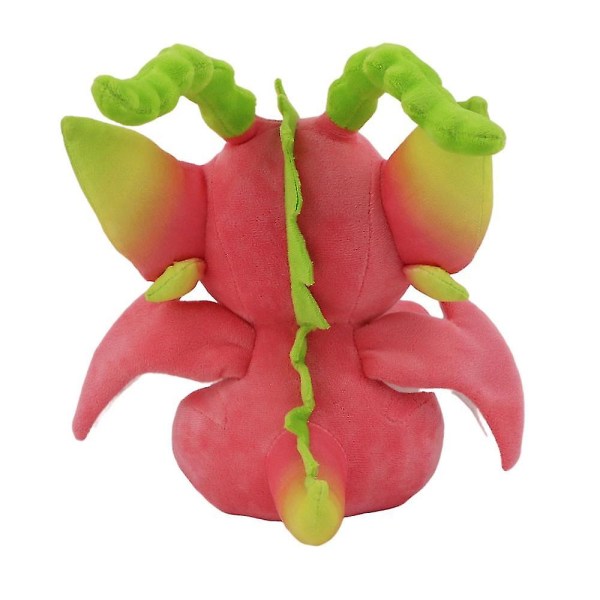 25 cm Kawaii Dragon Fruit Macaroon Plyschleksak Kawaii Pitaya Dinosaur Gosedjursleksak Mjuk Barnleksak Plyschpresent till barn Flickor