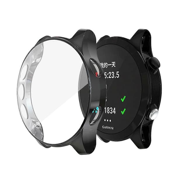 Garmin Forerunner 935 TPU -galvanoidulle kellokotelolle (musta) Black