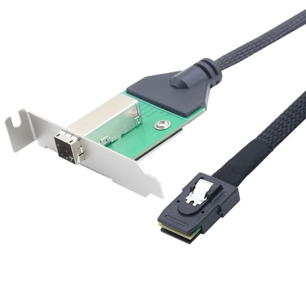 Ekstern dataserverkabeladapter Mini SAS HD SFF-8644 til Mini SAS SFF-8087 36P hann