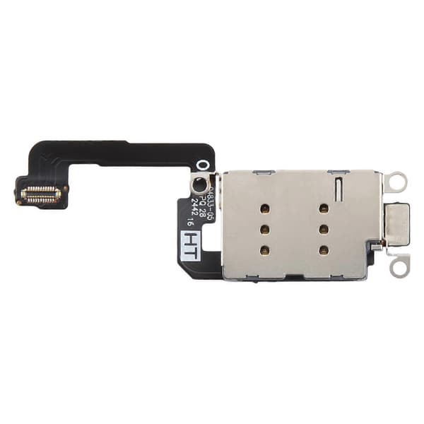 For iPhone 16 Dobbel SIM-kortholder med flekskabel Not Specified