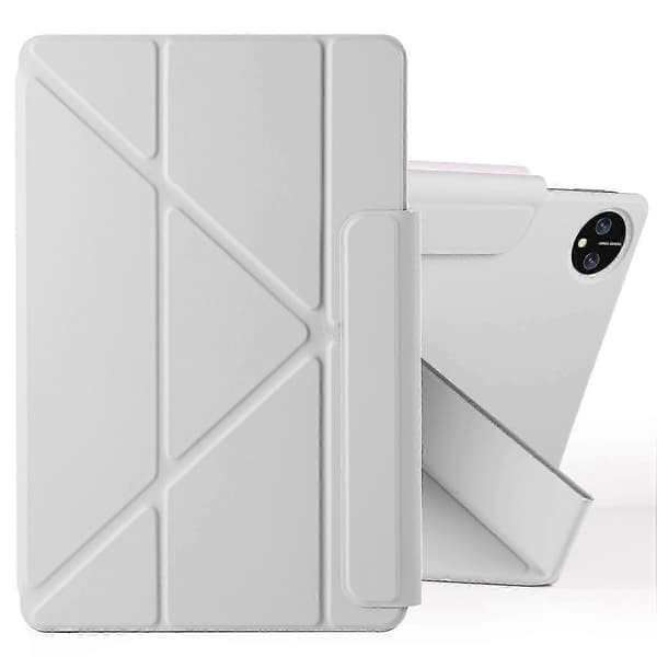 Honor MagicPad 2 12.3 Magnetiskt Äkta Läderfodral Grey