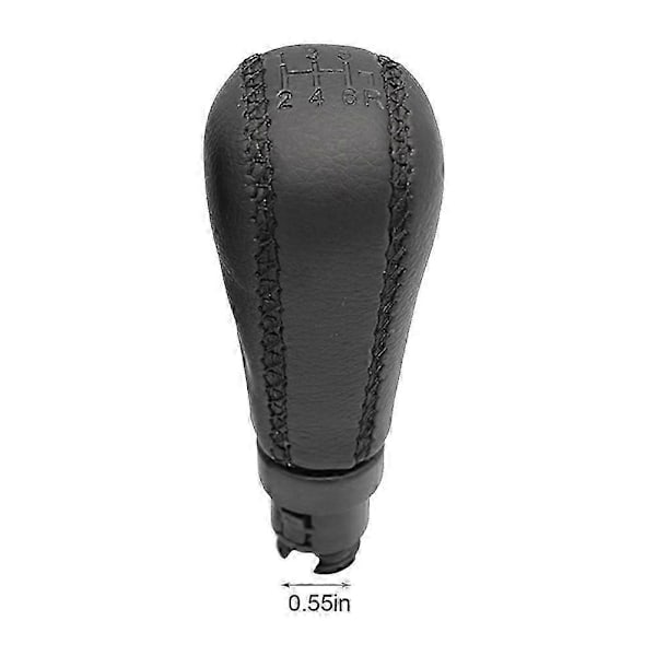 För S60 S80 V70 XC70 PU Läder Växelspaksknopp Handboll Tillbehör 6 Växlar