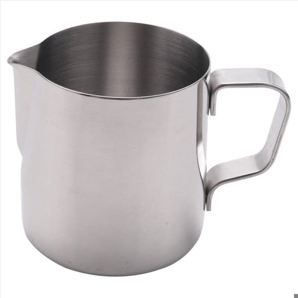 2X Mælkeskummerkande i rustfrit stål til håndværk, mælkeskummer, latte og kaffe