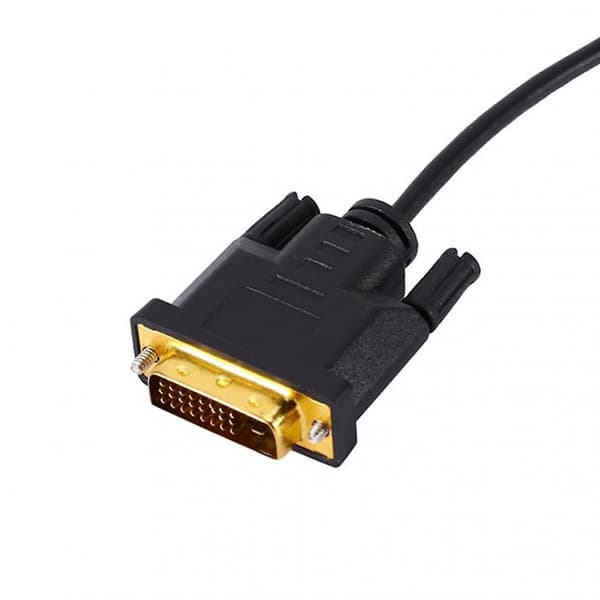 Dobbelt-link DVI-I DVI til VGA D-sub Video Adapter Kabel Konverter Kabel