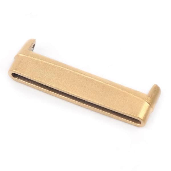 1 par metal urrem adapter urrem forbindelsessæt til Fitbit Versa 4 Sense 2 Gold Gold