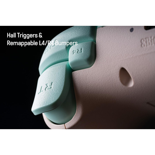 2025 Seneste Model Ultimate 2C Hall Effect Joysticks og Hall Triggers Kablet Controller til Windows PC og Android, med Omkonfigurerbar L4/R4 B