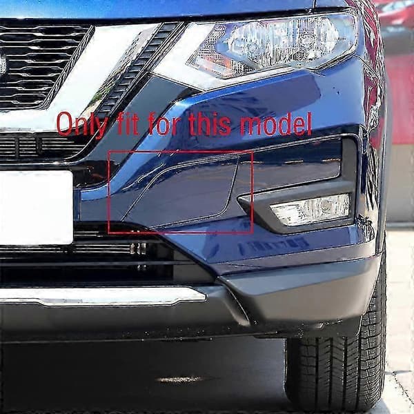Frontfanger slepekrokdeksel for Nissan Rogue X-trail T32 2017-2020 B red