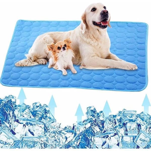 Kølemåtte - Hund - XL - Issilke - Åndbart Mesh - Selvventilerende